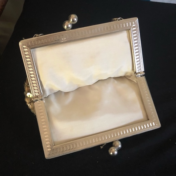 Small Vintage Sequined Handbag - Picture 6 of 7